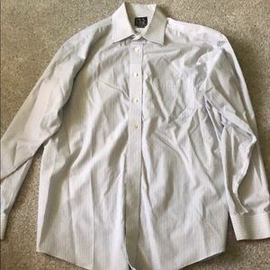 Joseph A. Bank men’s striped dress shirt